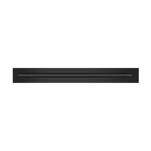 1 Slot - Single Slot - Linear Slot Diffusers - Black