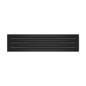 3 Slot - Triple Slot - Linear Slot Diffusers - Black