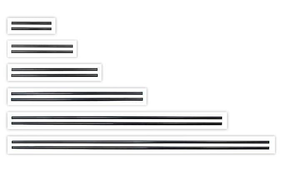 2 Slot - Double Slot - Linear Slot Diffusers - White