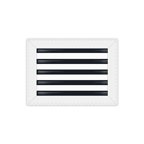 BUILDMART - 14x10 MUD-IN Air Vent Cover - Drywall Mud-in White Air Vent - Mud Linear Slot Diffuser - Register Grille for Ceiling and Walls - Texas Buildmart