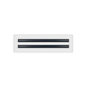 BUILDMART - 14x4 MUD-IN Air Vent Cover - Drywall Mud-in White Air Vent - Mud Linear Slot Diffuser - Register Grille for Ceiling and Walls - Texas Buildmart
