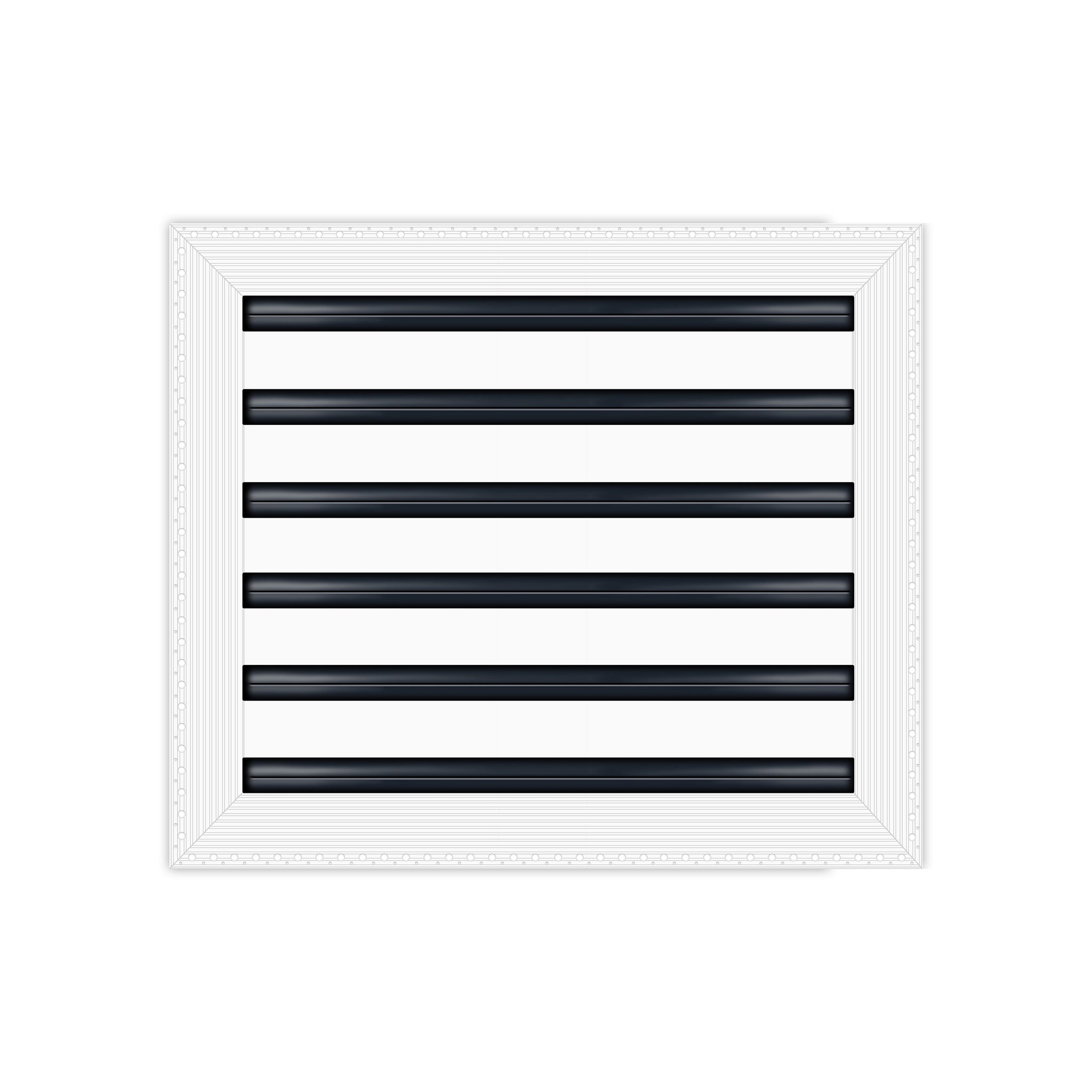 BUILDMART - 14x12 MUD-IN Air Vent Cover - Drywall Mud-in White Air Vent - Mud Linear Slot Diffuser - Register Grille for Ceiling and Walls - Texas Buildmart