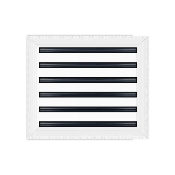 BUILDMART - 14x12 MUD-IN Air Vent Cover - Drywall Mud-in White Air Vent - Mud Linear Slot Diffuser - Register Grille for Ceiling and Walls - Texas Buildmart