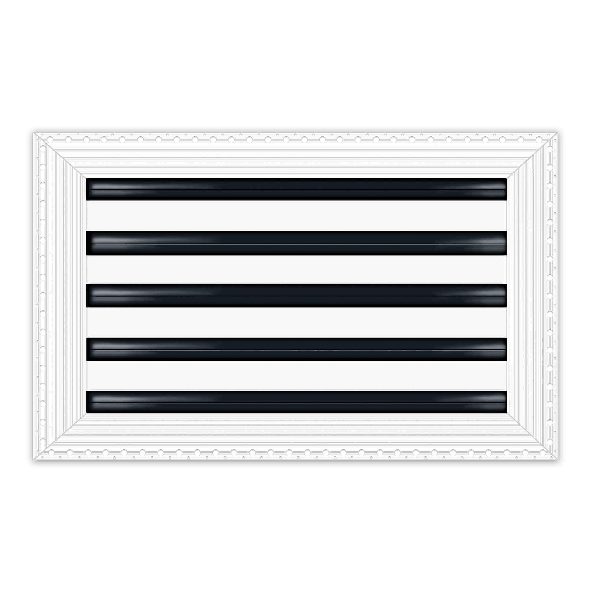 BUILDMART - 16x10 MUD-IN Air Vent Cover - Drywall Mud-in White Air Vent - Mud Linear Slot Diffuser - Register Grille for Ceiling and Walls - Texas Buildmart