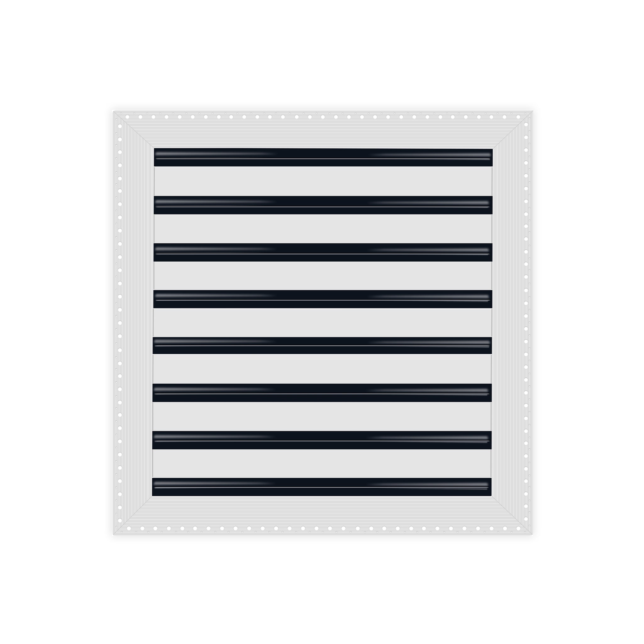 BUILDMART - 16x16 MUD-IN Air Vent Cover - Drywall Mud-in White Air Vent - Mud Linear Slot Diffuser - Register Grille for Ceiling and Walls - Texas Buildmart