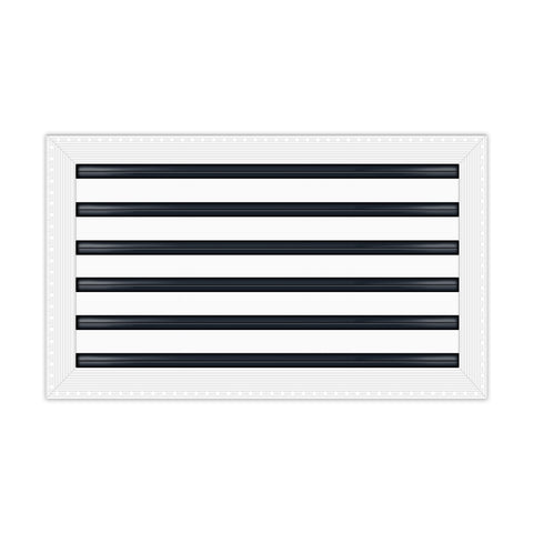 BUILDMART - 20x12 MUD-IN Air Vent Cover - Drywall Mud-in White Air Vent - Mud Linear Slot Diffuser - Register Grille for Ceiling and Walls - Texas Buildmart