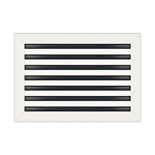 BUILDMART - 20x14 MUD-IN Air Vent Cover - Drywall Mud-in White Air Vent - Mud Linear Slot Diffuser - Register Grille for Ceiling and Walls - Texas Buildmart