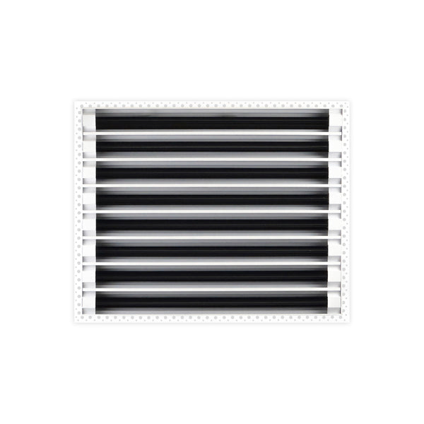 BUILDMART - 20x16 MUD-IN Air Vent Cover - Drywall Mud-in White Air Vent - Mud Linear Slot Diffuser - Register Grille for Ceiling and Walls - Texas Buildmart