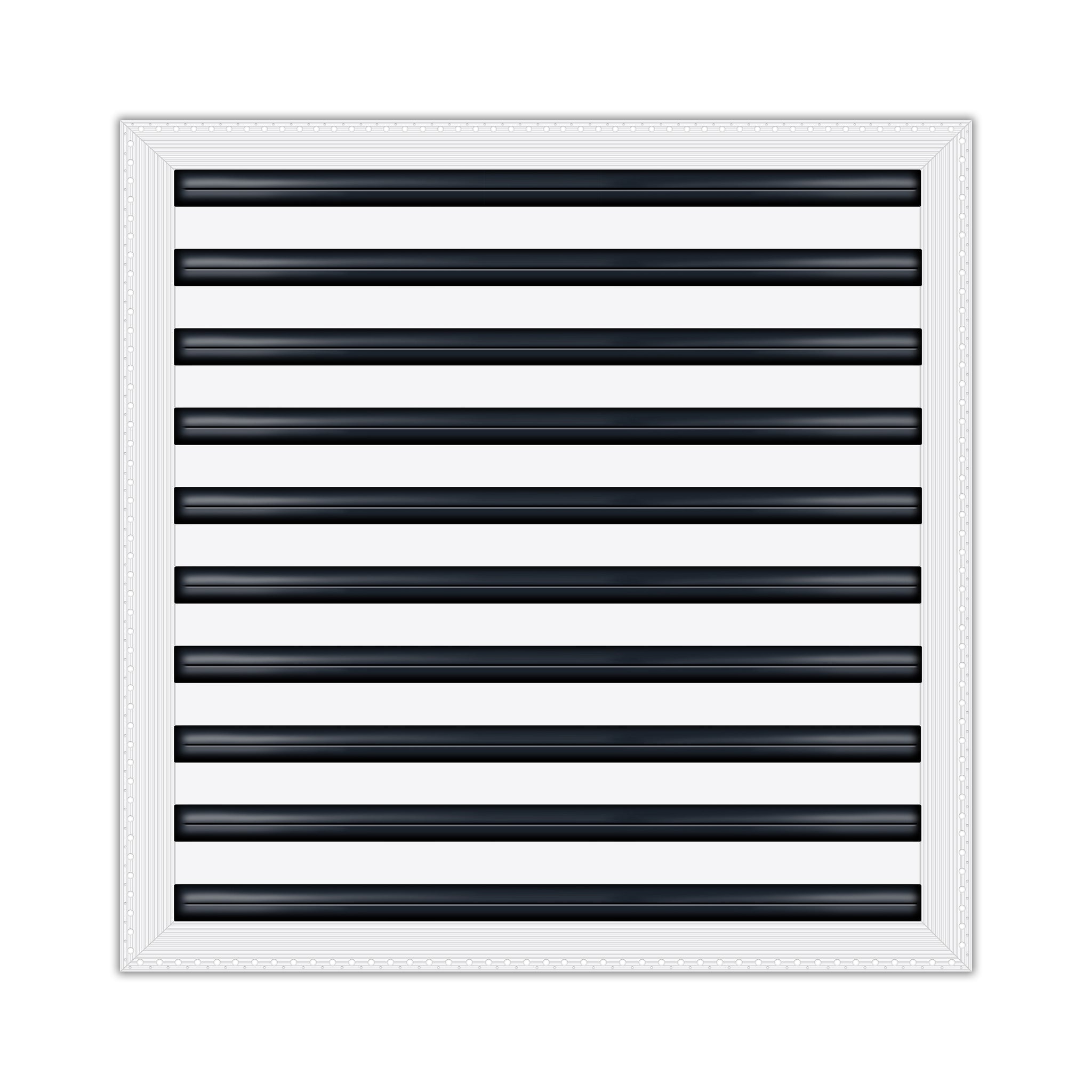 BUILDMART - 20x20 MUD-IN Air Vent Cover - Drywall Mud-in White Air Vent - Mud Linear Slot Diffuser - Register Grille for Ceiling and Walls - Texas Buildmart
