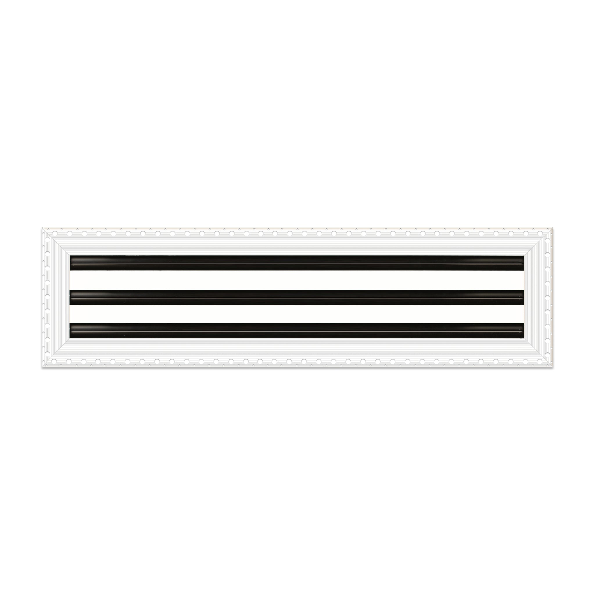BUILDMART - 22x6 MUD-IN Air Vent Cover - Drywall Mud-in White Air Vent - Mud Linear Slot Diffuser - Register Grille for Ceiling and Walls - Texas Buildmart