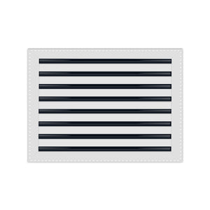 BUILDMART - 22x16 MUD-IN Air Vent Cover - Drywall Mud-in White Air Vent - Mud Linear Slot Diffuser - Register Grille for Ceiling and Walls - Texas Buildmart
