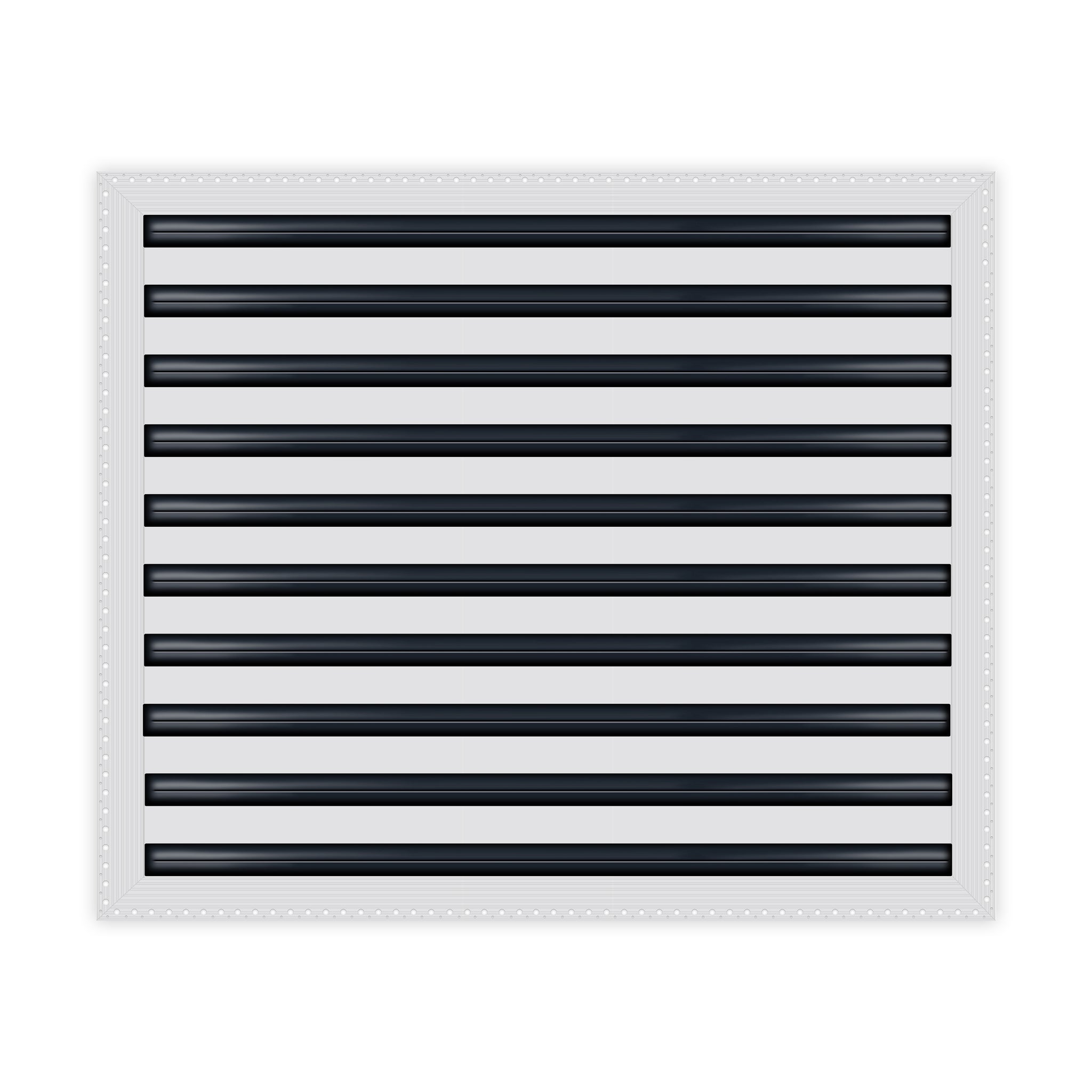 BUILDMART - 24x20 MUD-IN Air Vent Cover - Drywall Mud-in White Air Vent - Mud Linear Slot Diffuser - Register Grille for Ceiling and Walls - Texas Buildmart