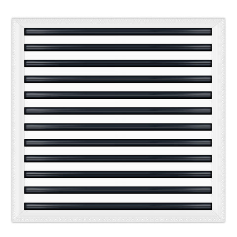 BUILDMART - 25x24 MUD-IN Air Vent Cover - Drywall Mud-in White Air Vent - Mud Linear Slot Diffuser - Register Grille for Ceiling and Walls - Texas Buildmart
