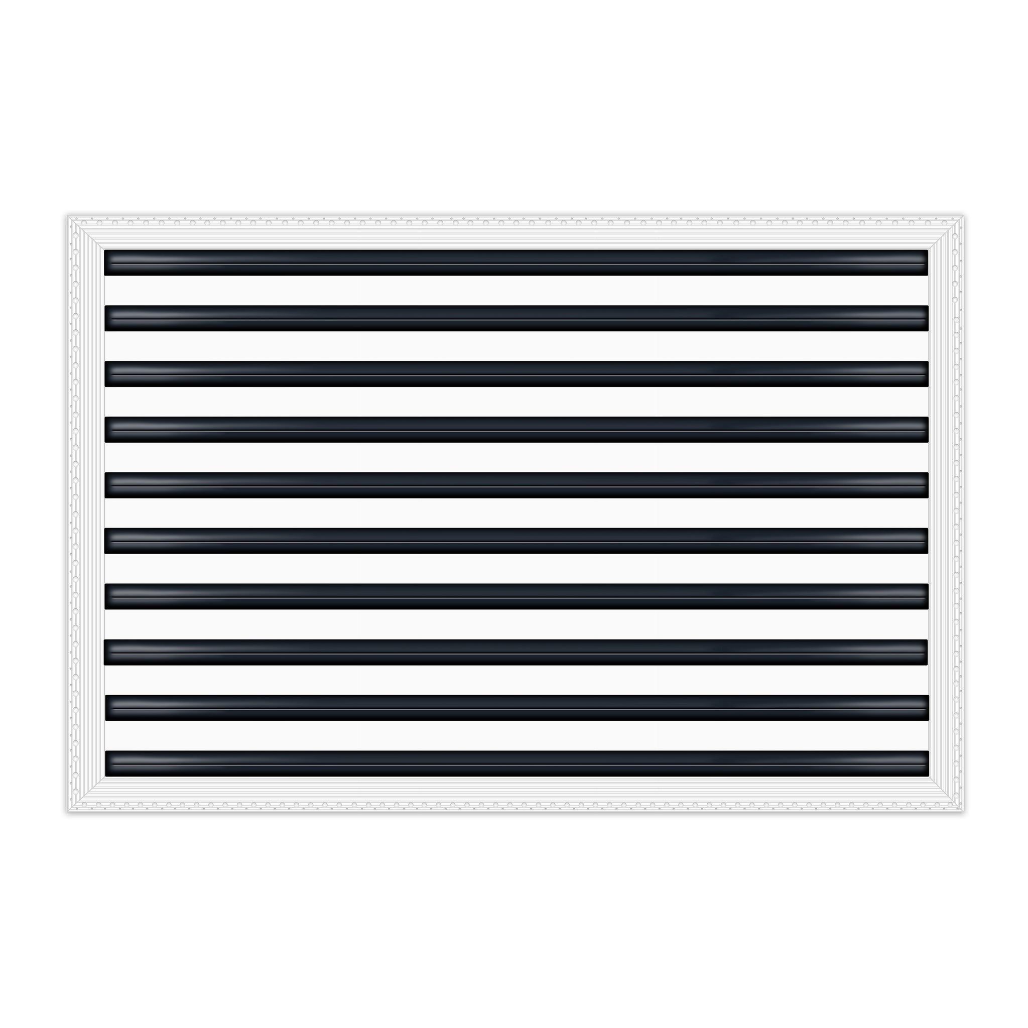 BUILDMART - 30x20 MUD-IN Air Vent Cover - Drywall Mud-in White Air Vent - Mud Linear Slot Diffuser - Register Grille for Ceiling and Walls - Texas Buildmart