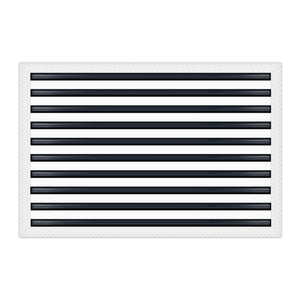 BUILDMART - 30x20 MUD-IN Air Vent Cover - Drywall Mud-in White Air Vent - Mud Linear Slot Diffuser - Register Grille for Ceiling and Walls - Texas Buildmart