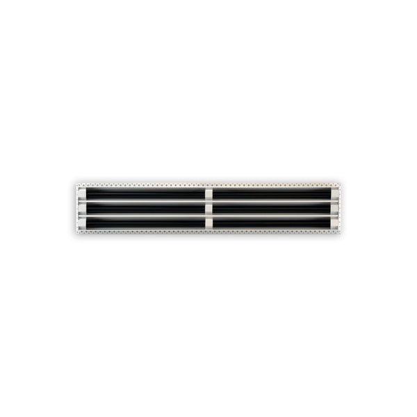 BUILDMART - 30x6 MUD-IN Air Vent Cover - Drywall Mud-in White Air Vent - Mud Linear Slot Diffuser - Register Grille for Ceiling and Walls - Texas Buildmart