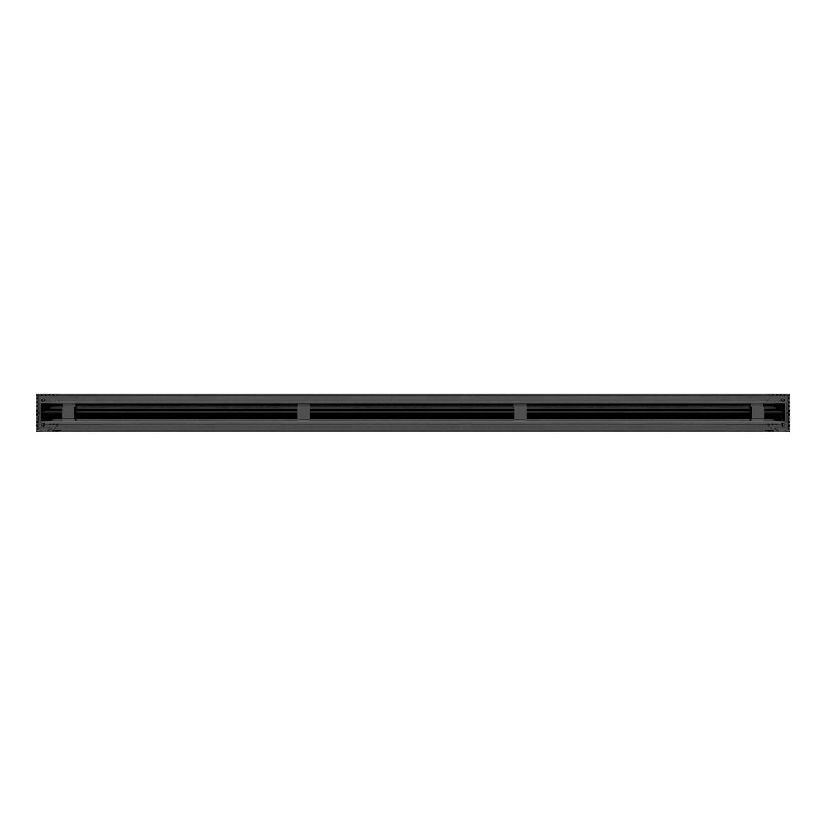 BUILDMART - 48" Linear Slot Diffuser - 1 Slot - Single Slot - Black De