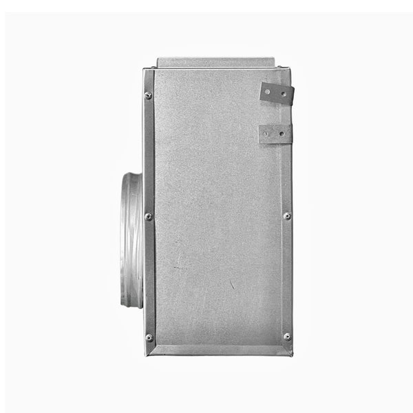 Side of 60 Inch 3 Slot Linear Slot Plenum Box - Linear Slot Diffuser Plenum - Texas Buildmart - AC Vent Covers - Linear Plenum Box