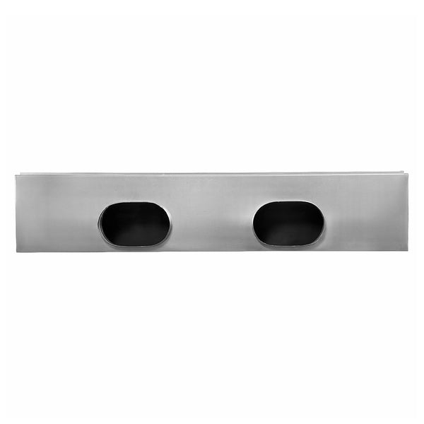 Top of 60 Inch 3 Slot Linear Slot Plenum Box - Linear Slot Diffuser Plenum - Texas Buildmart - AC Vent Covers - Linear Plenum Box