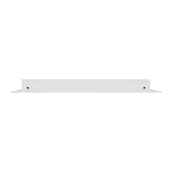 How to Install of 30x18 Modern Air Vent Cover White - 30x18 Standard Linear Slot Diffuser White - Texas Buildmart