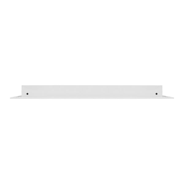 How to Install of 20x20 Modern Air Vent Cover White - 20x20 Standard Linear Slot Diffuser White - Texas Buildmart