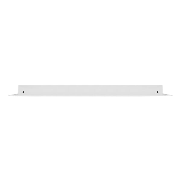 How to Install of 25x24 Modern Air Vent Cover White - 25x24 Standard Linear Slot Diffuser White - Texas Buildmart